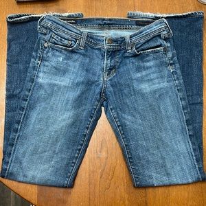 VINTAGE CITIZENS OF HUMANITY INGRID #002 STRETCH LOW WAIST FLARE JEANS SIZE 30